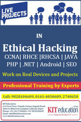 Summer Industrial Internship Training Company in Jaipur
