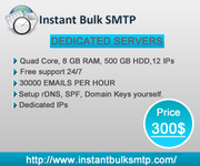 Instant Bulk SMTP service which help to start sending ...