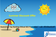 Hurry!! Summer Discount Offer!! Online SEO Promotion @Rs. 5, 999/-