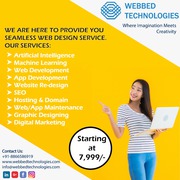 Web Development | App developer | SEO services - Webbed technologies
