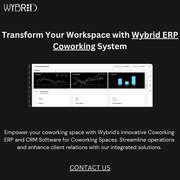 Advanced ERP & CRM for Coworking Spaces | Wybrid